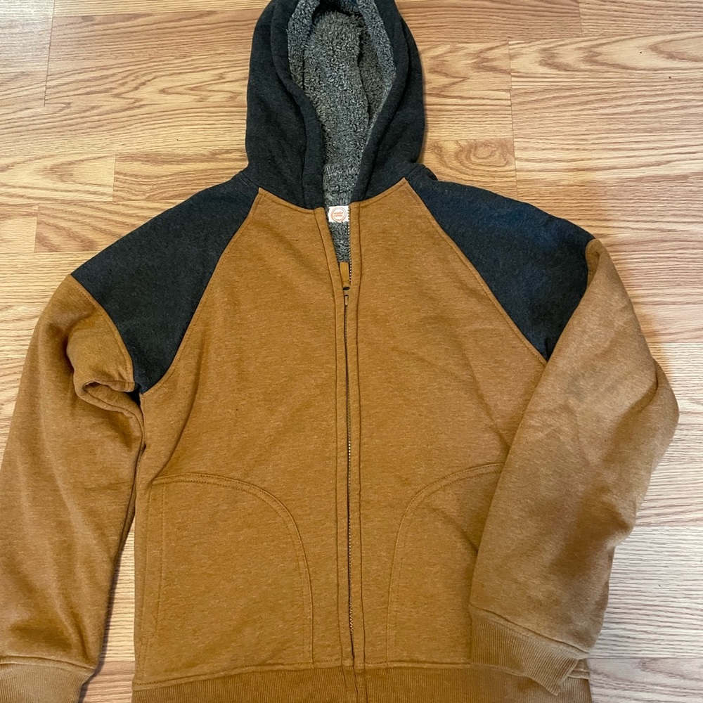 Sherpa lined zip up